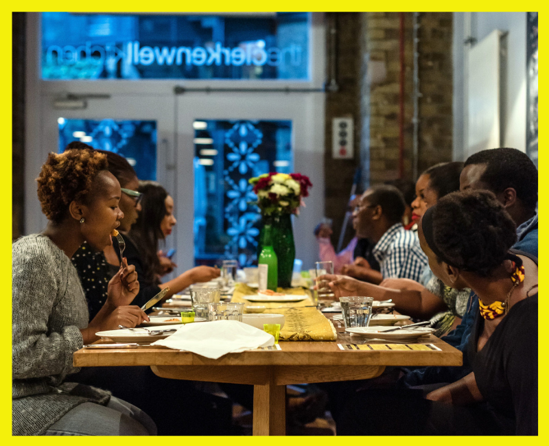 Nigerian Food. Pop up restaurant, African food, London Chef, Tokunbo's Kitchen